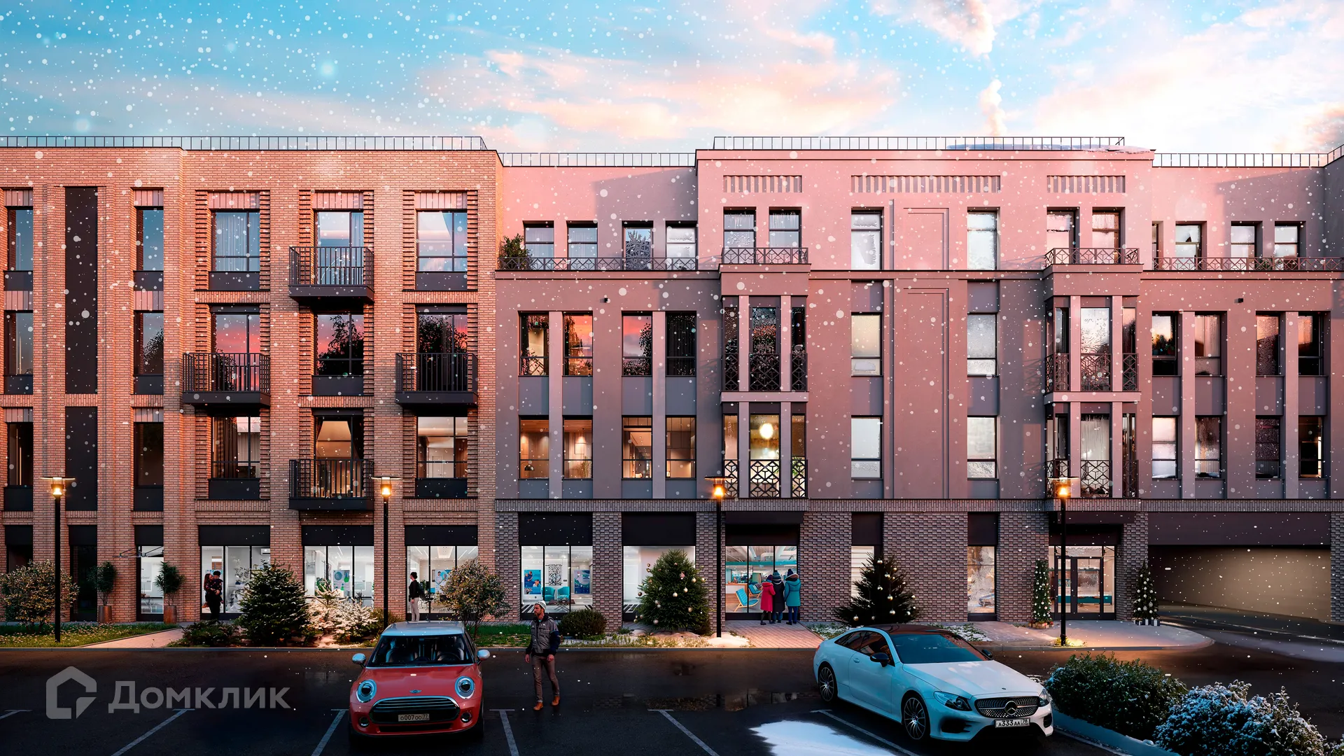 Планировка 1-комнатной квартиры 43.39 м² в ЖК Кронфорт. Центральный, г. Санкт-Петербург — фото 3