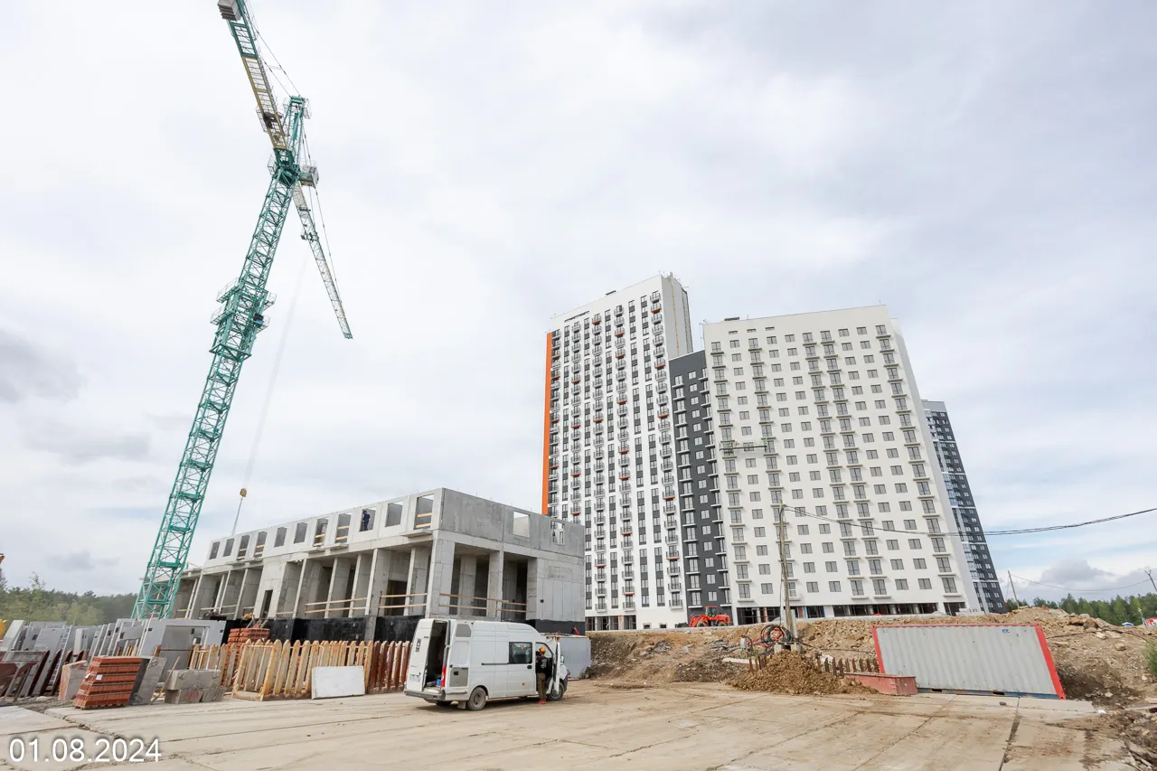 ЖК Зеленый остров ход строительства