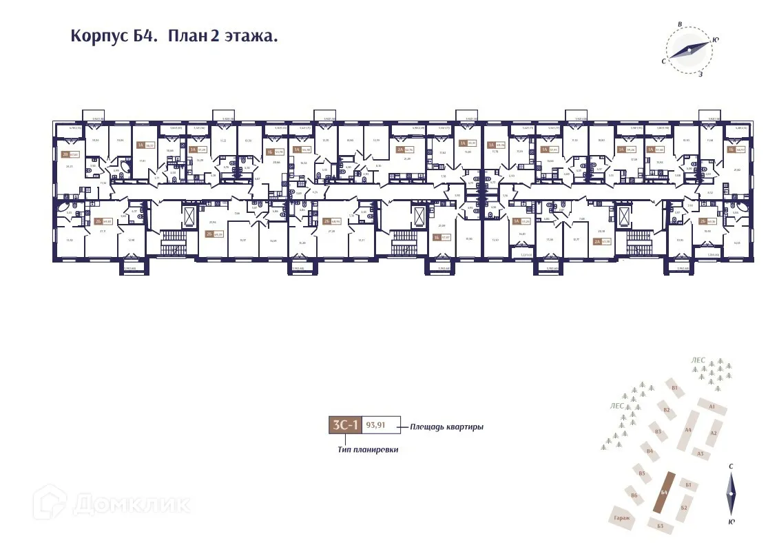Планировка 1-комнатной квартиры 38.37 м² в ЖК РАНТА РЕЗИДЕНС, г. Санкт-Петербург — фото 4