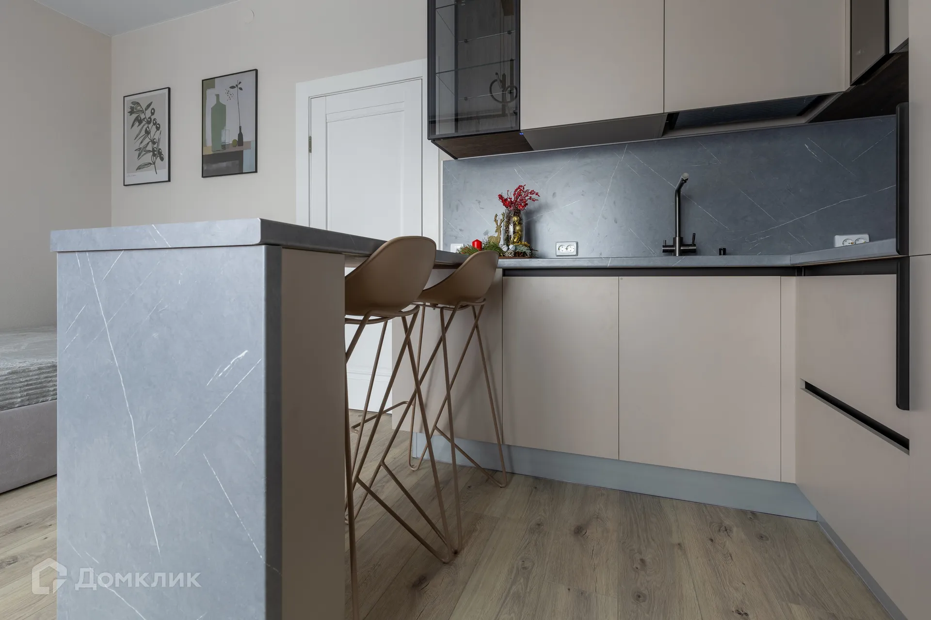 Планировка студии квартиры 34.19 м² в ЖК Новикола, г. Санкт-Петербург — фото 7