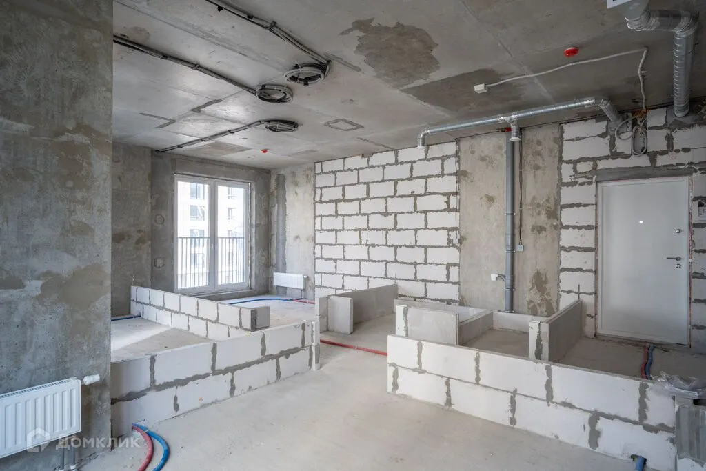 Планировка 1-комнатной квартиры 33.8 м² в ЖК Лермонтовский 54, г. Санкт-Петербург — фото 5