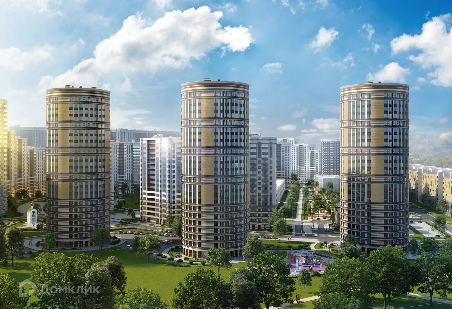 Планировка 3-комнатной квартиры 98.77 м² в ЖК Приморский квартал, г. Санкт-Петербург — фото 14