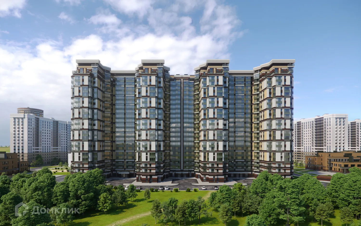 Планировка 3-комнатной квартиры 98.77 м² в ЖК Приморский квартал, г. Санкт-Петербург — фото 22