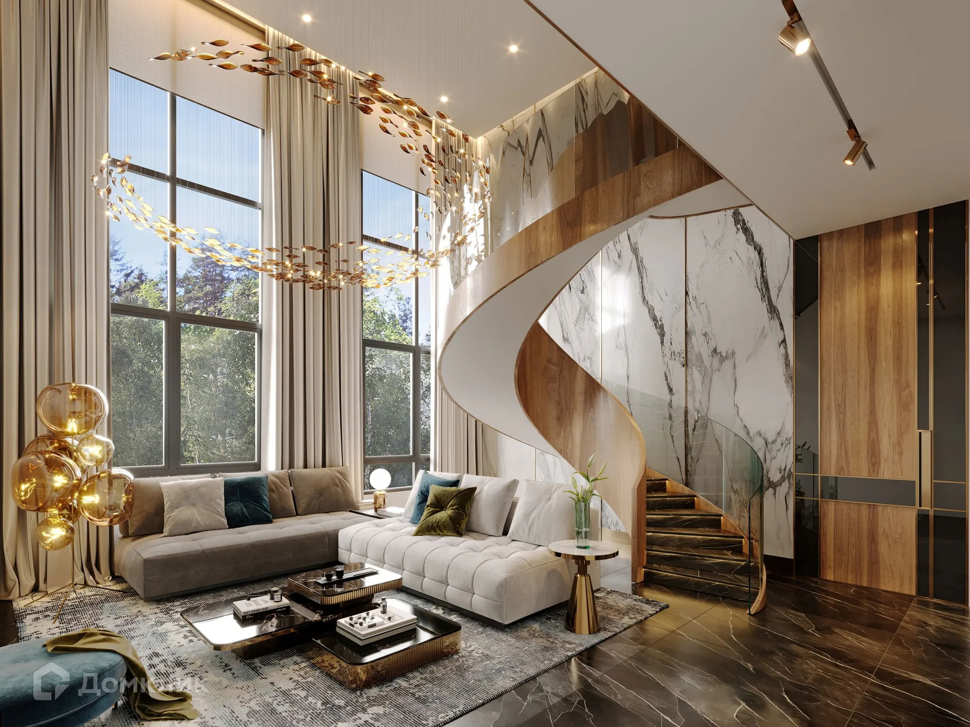 Планировка 2-комнатной квартиры 59.35 м² в ЖК РАНТА РЕЗИДЕНС, г. Санкт-Петербург — фото 35