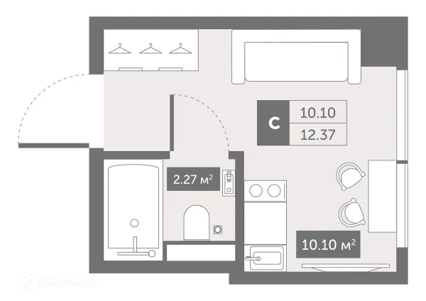 Квартира в ЖК Zoom Черная Речка