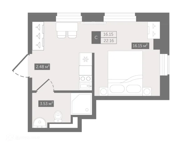 Квартира в ЖК Zoom Черная Речка