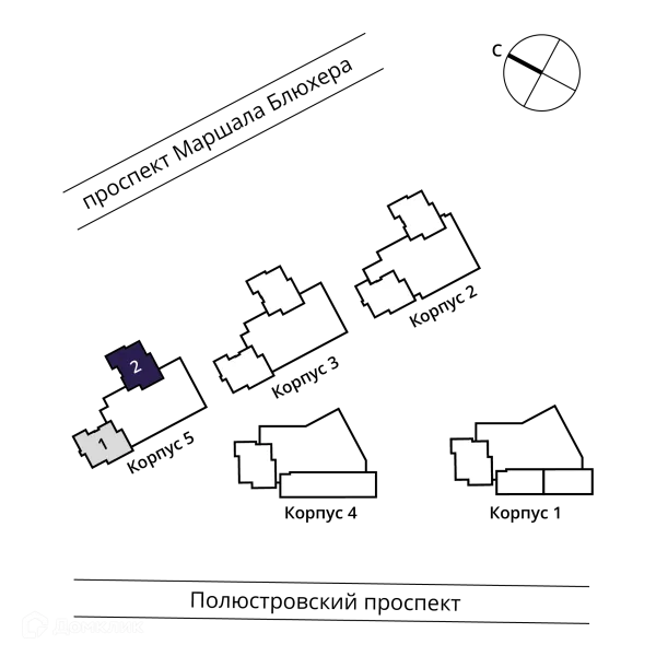 3 комн. в ЖК БелАрт