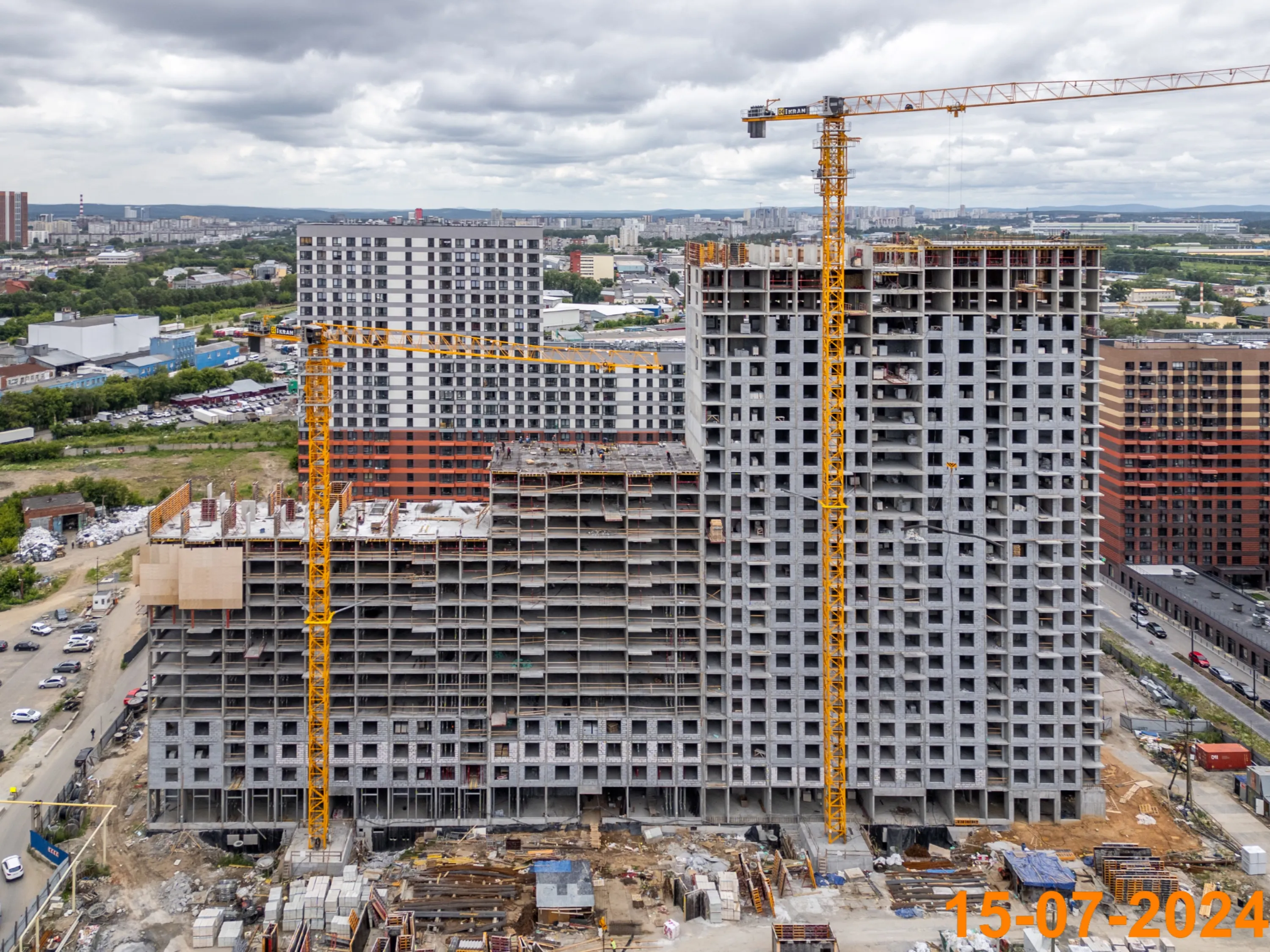 ЖК Космонавтов 11 ход строительства