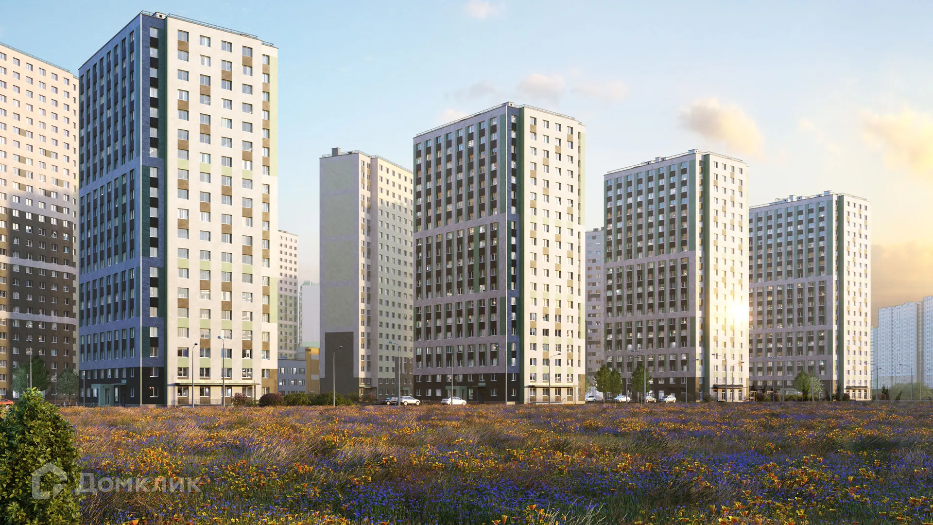 Планировка 1-комнатной квартиры 36 м² в ЖК Ручьи, г. Санкт-Петербург — фото 2