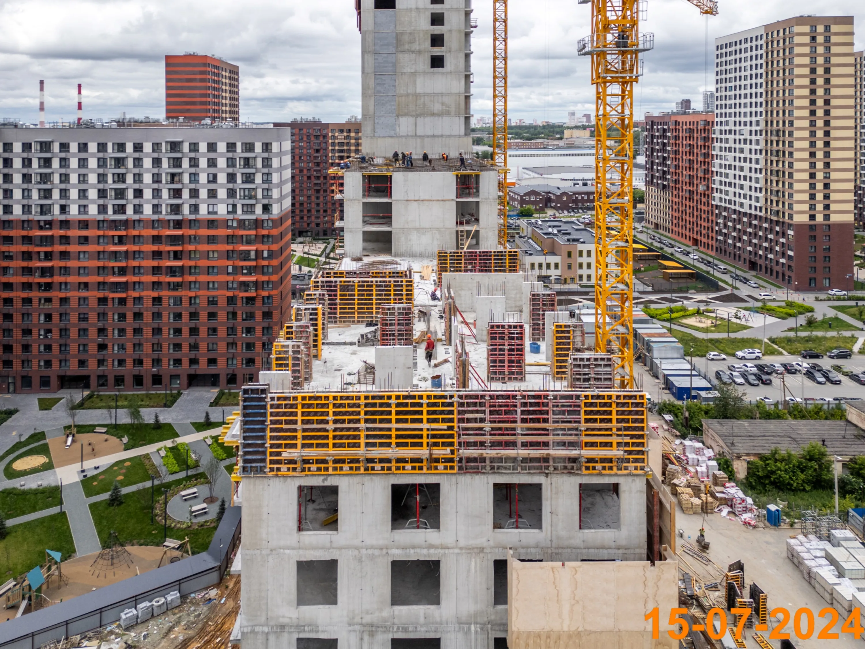 ЖК Космонавтов 11 ход строительства