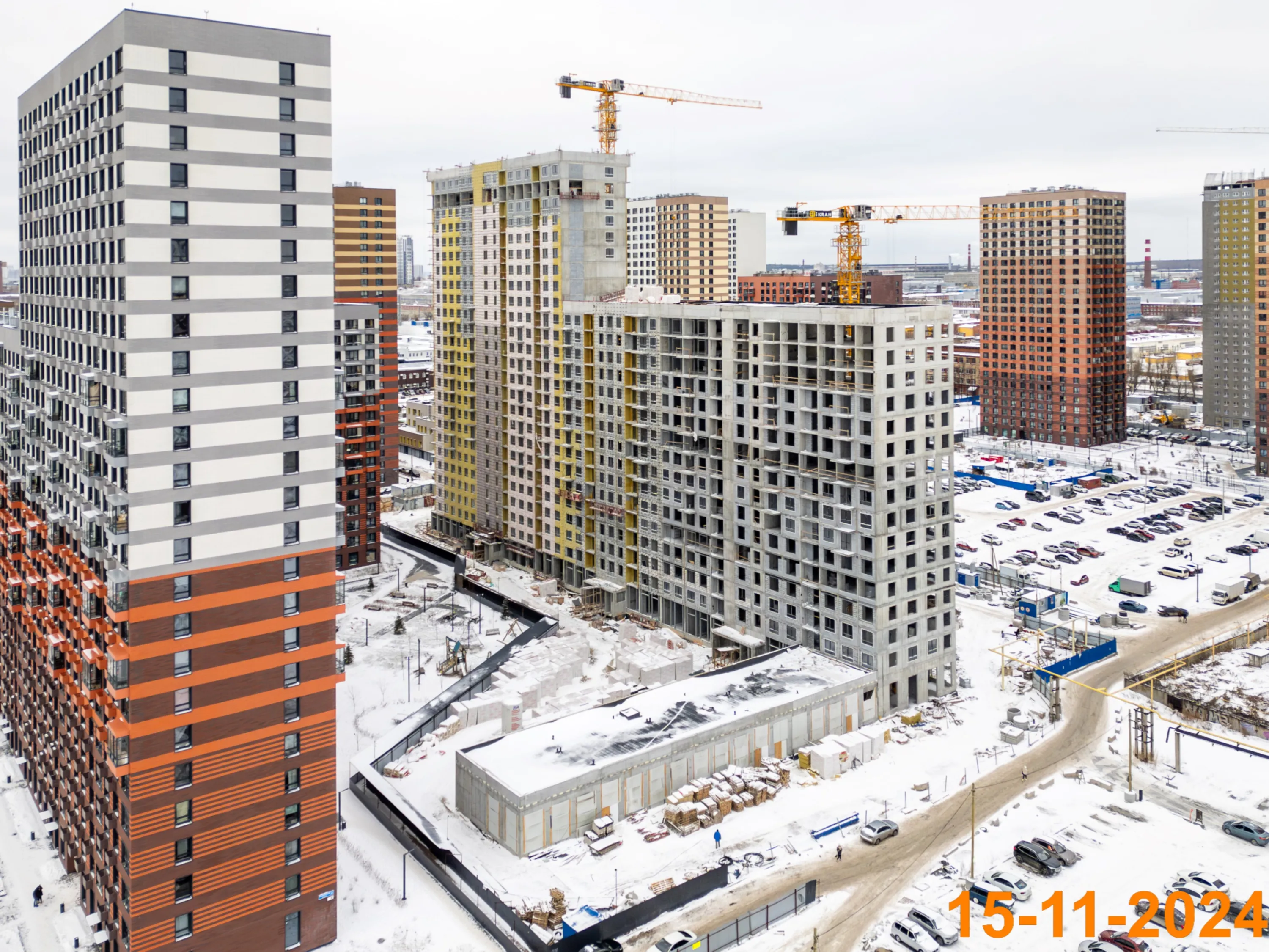 ЖК Космонавтов 11 ход строительства