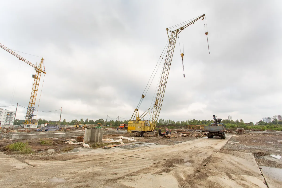 ЖК Мичуринский ход строительства