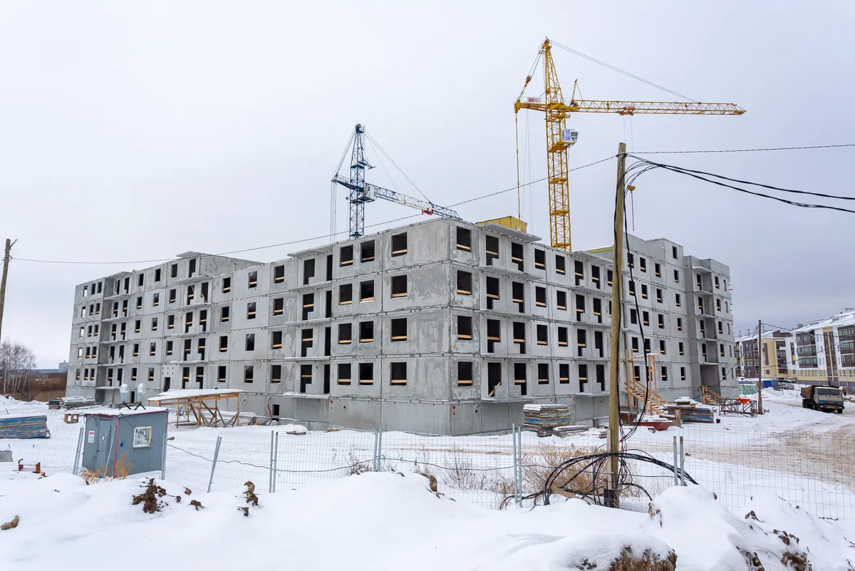 ЖК Мичуринский ход строительства