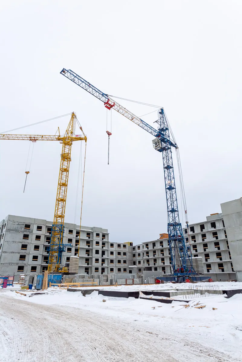 ЖК Мичуринский ход строительства