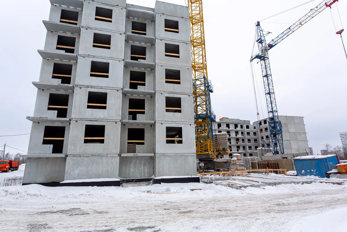 ЖК Мичуринский ход строительства