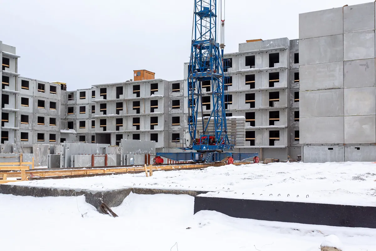 ЖК Мичуринский ход строительства