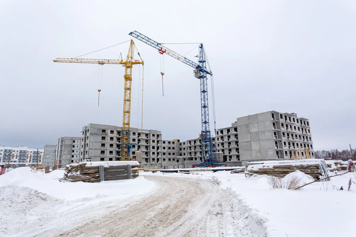 ЖК Мичуринский ход строительства