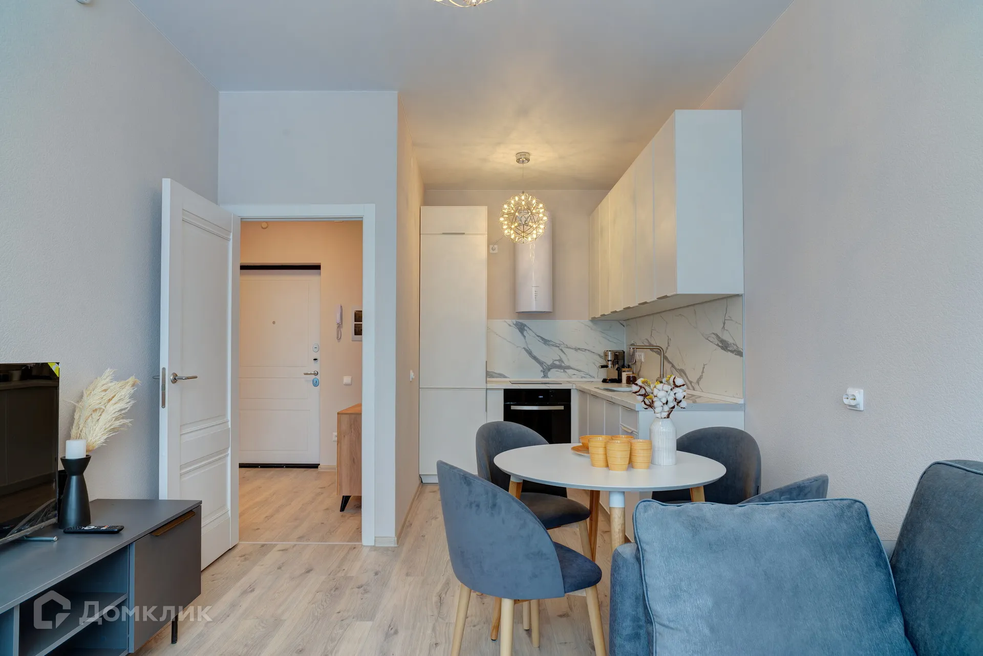 Планировка студии квартиры 30.33 м² в ЖК Новикола, г. Санкт-Петербург — фото 10