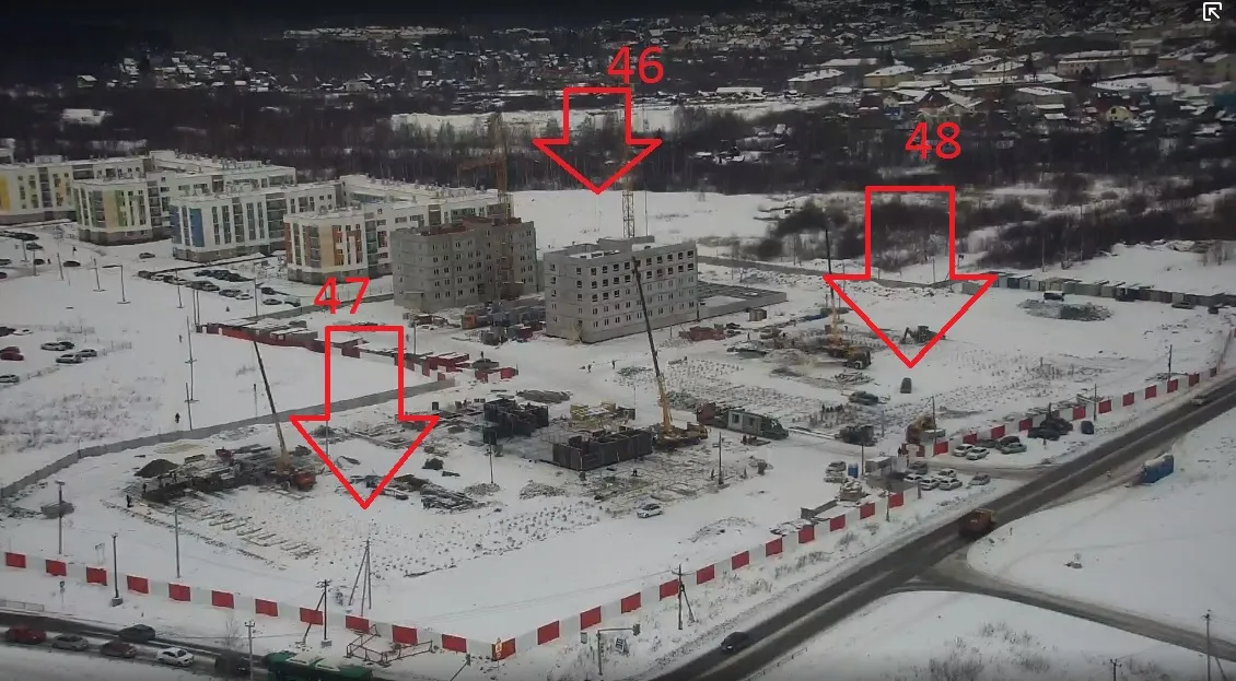 ЖК Мичуринский ход строительства