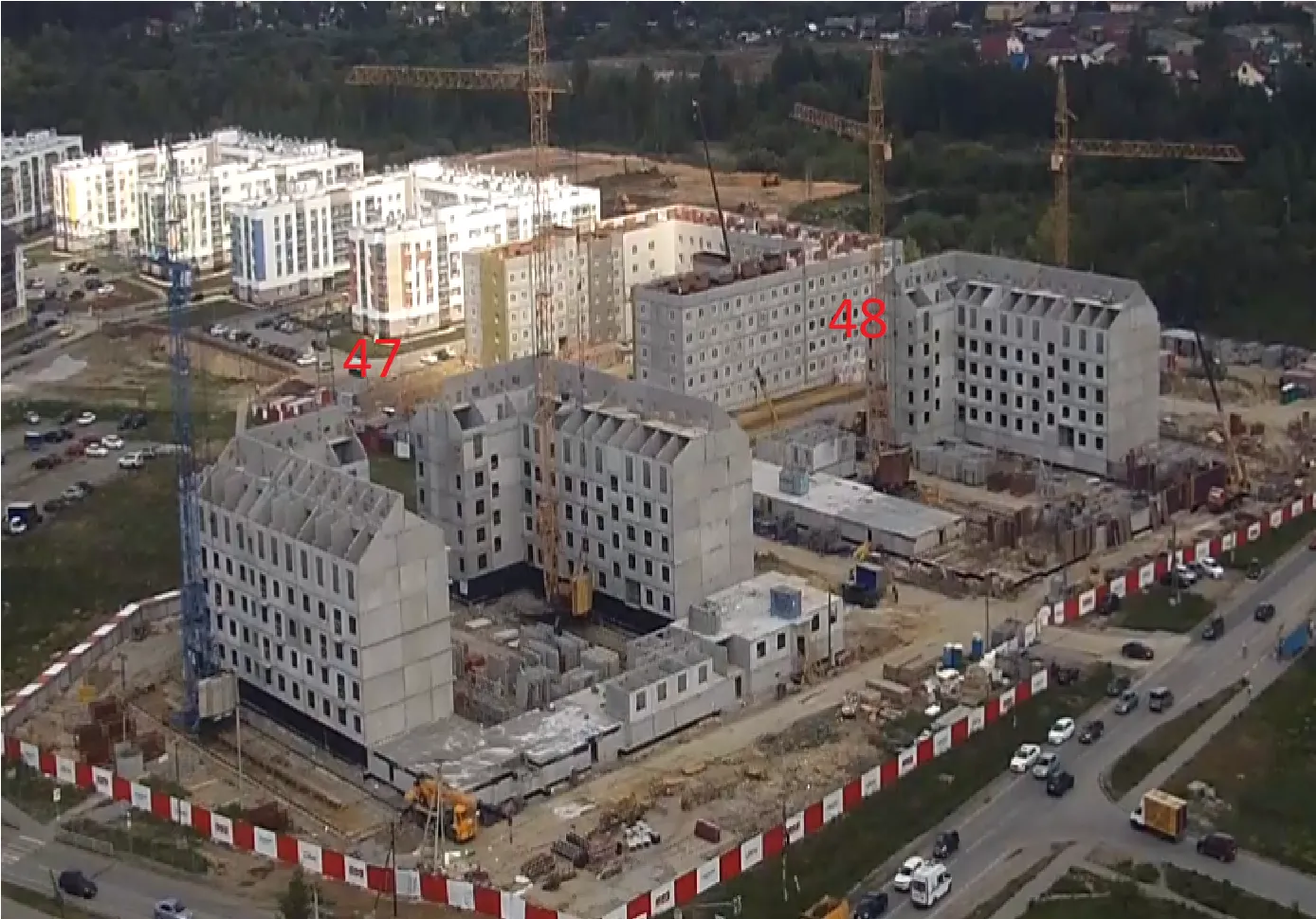 ЖК Мичуринский ход строительства