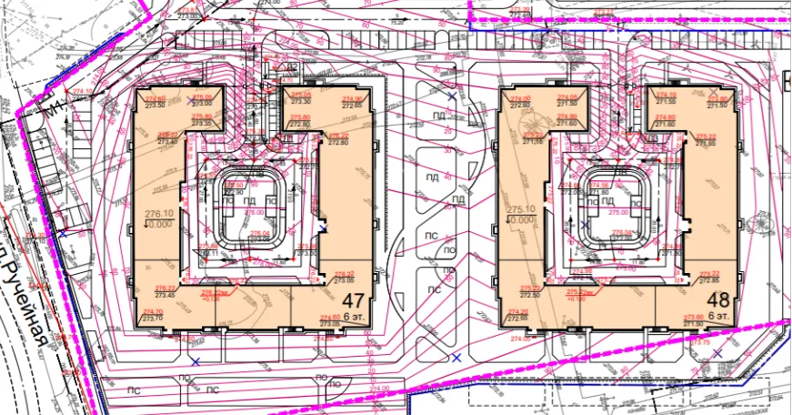 ЖК Мичуринский ход строительства