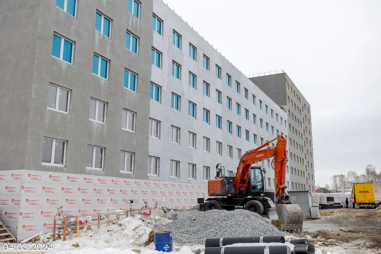 ЖК Мичуринский ход строительства