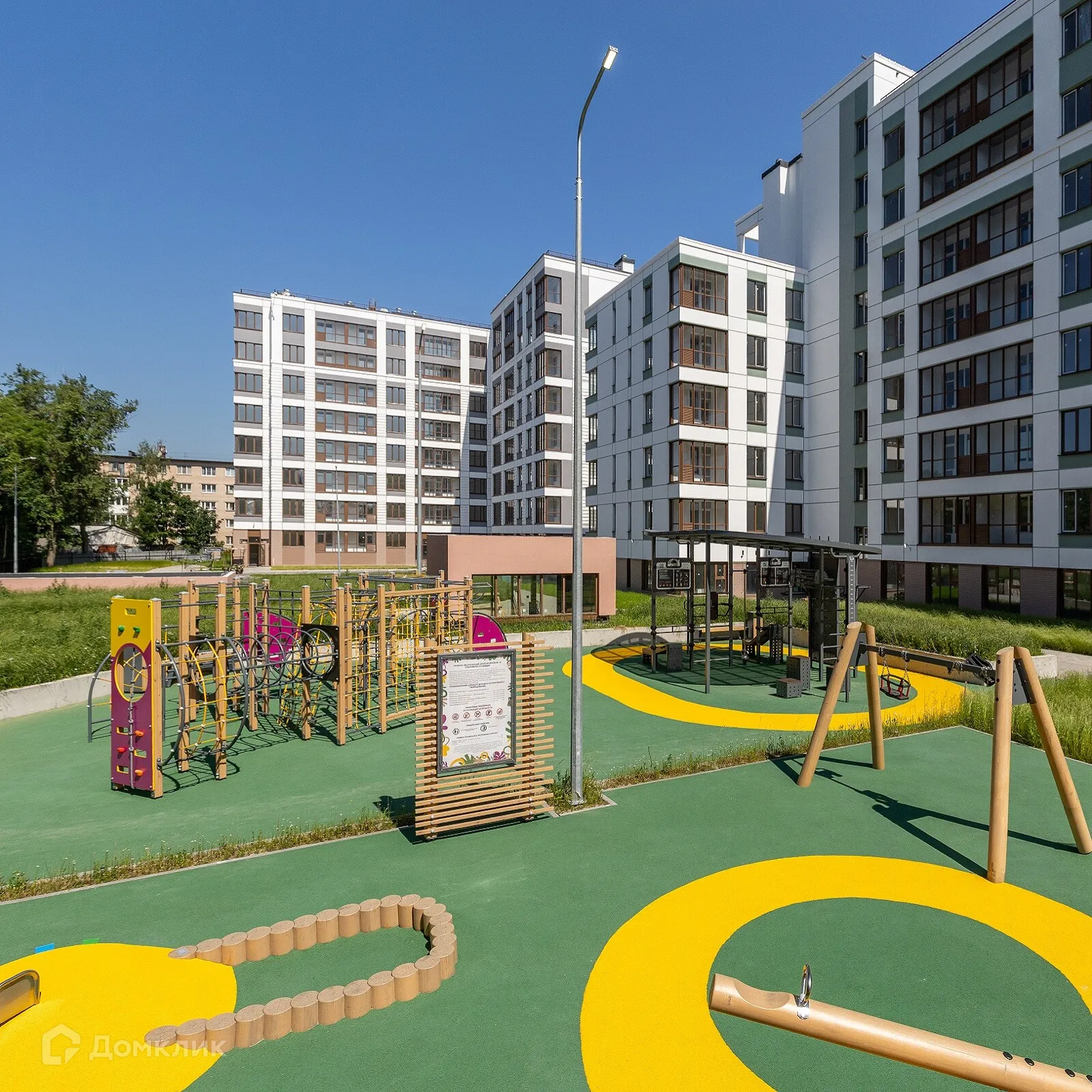 Планировка 2-комнатной квартиры 46.85 м² в ЖК Новикола, г. Санкт-Петербург — фото 11