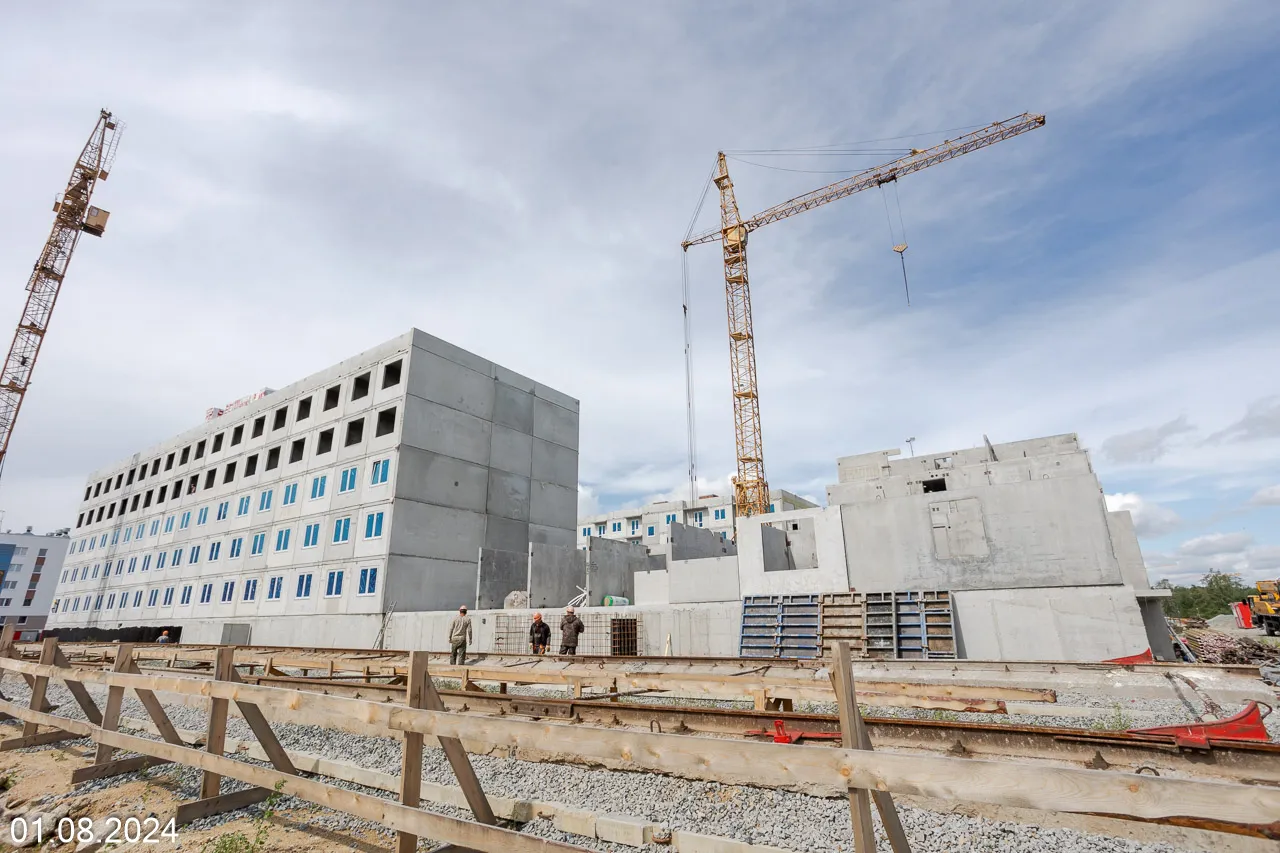 ЖК Мичуринский ход строительства