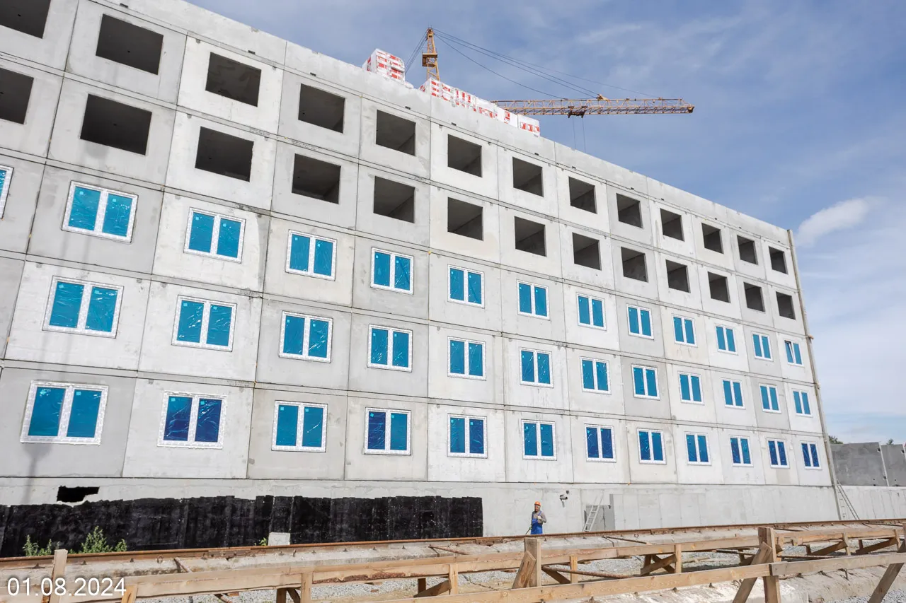 ЖК Мичуринский ход строительства