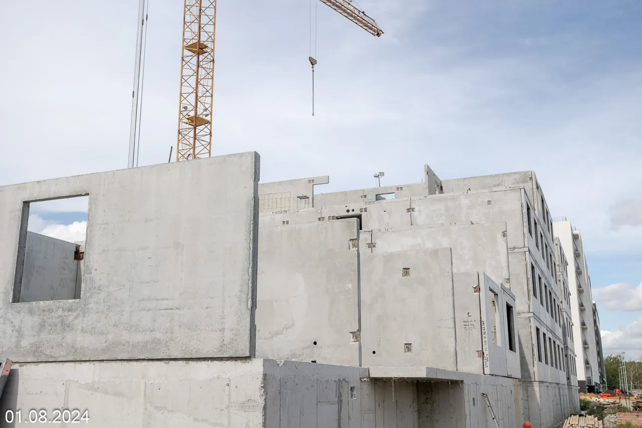 ЖК Мичуринский ход строительства