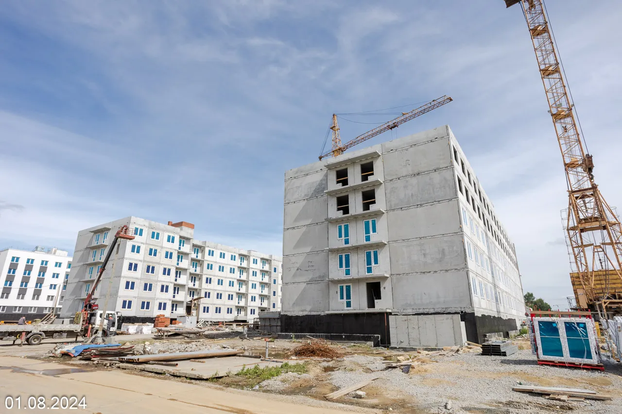 ЖК Мичуринский ход строительства