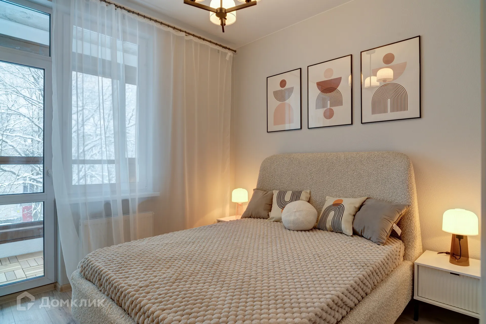 Планировка 1-комнатной квартиры 44.18 м² в ЖК Новикола, г. Санкт-Петербург — фото 11