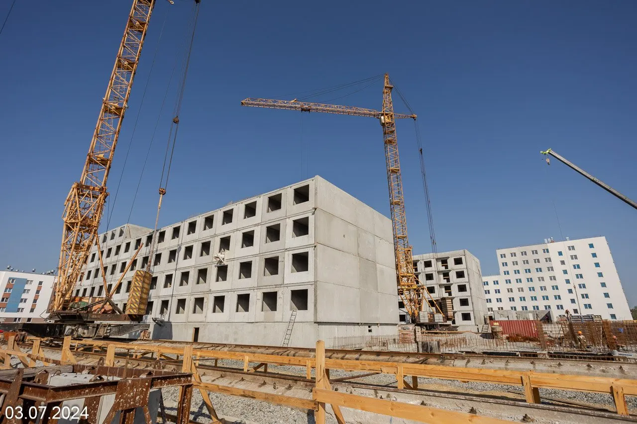 ЖК Мичуринский ход строительства