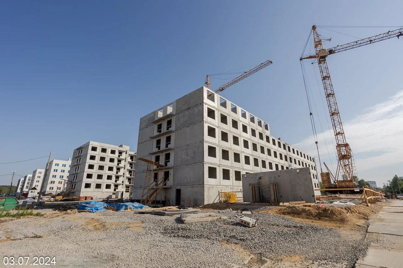 ЖК Мичуринский ход строительства
