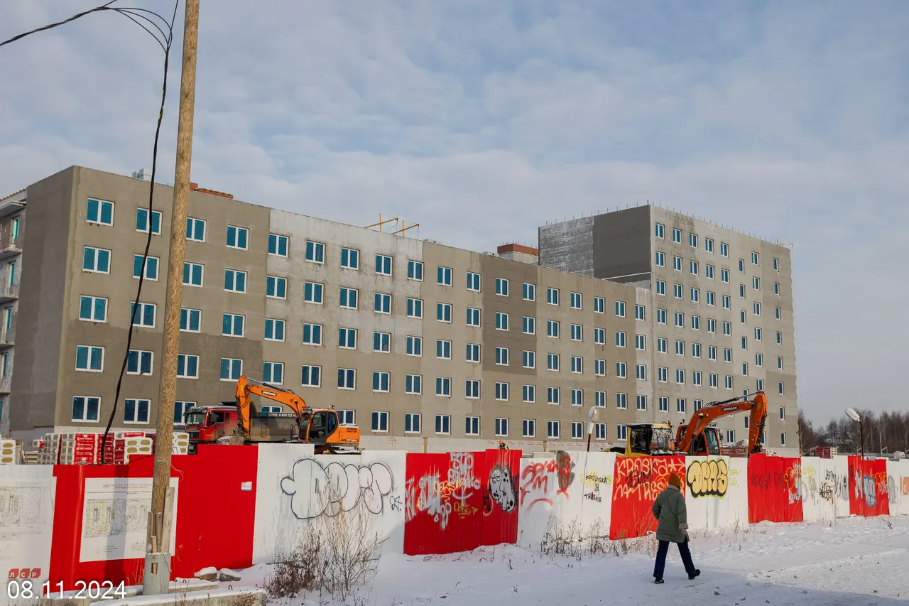 ЖК Мичуринский ход строительства