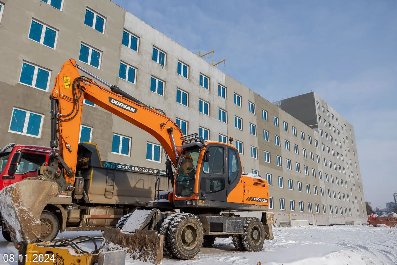 ЖК Мичуринский ход строительства