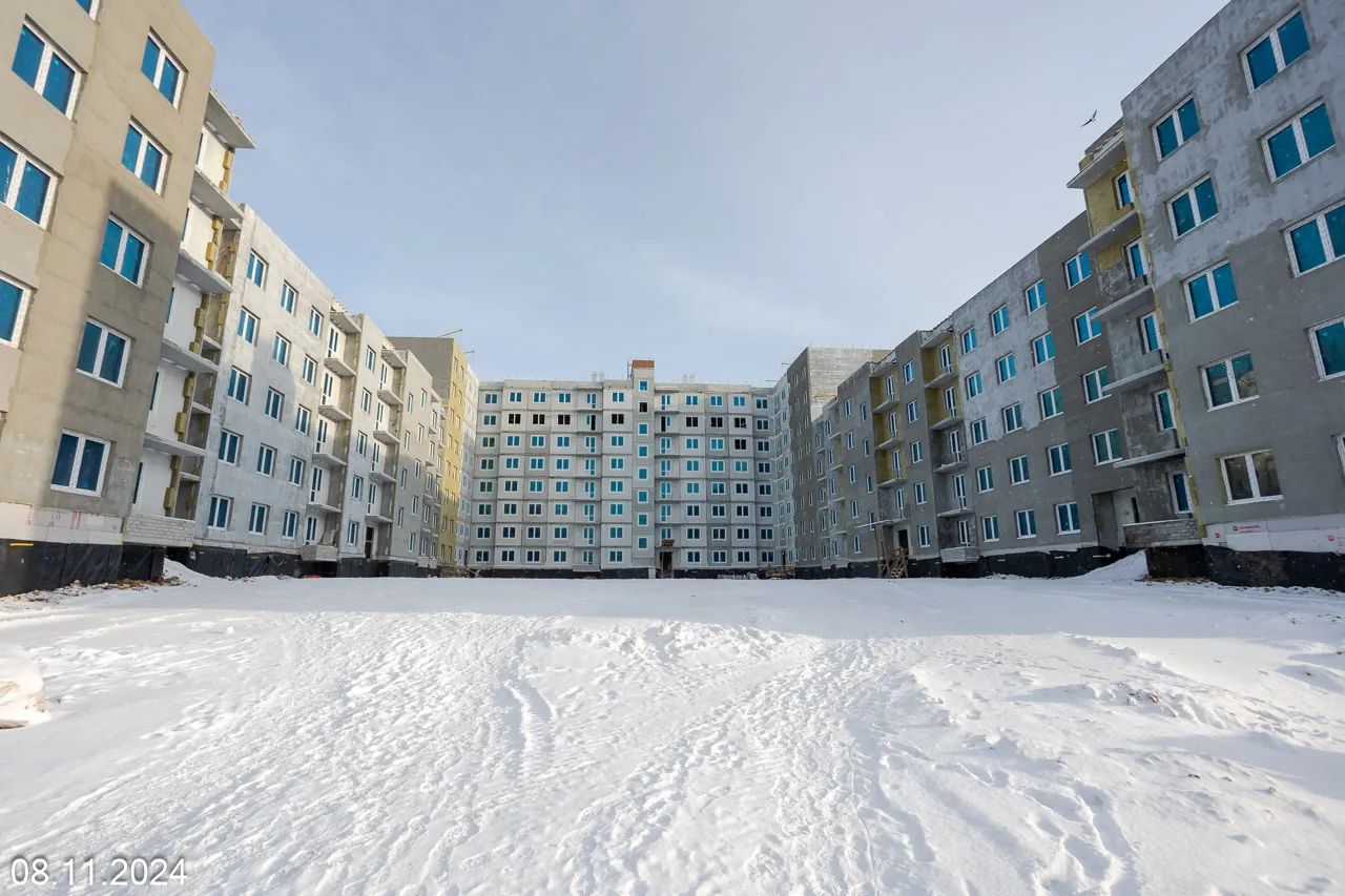 ЖК Мичуринский ход строительства