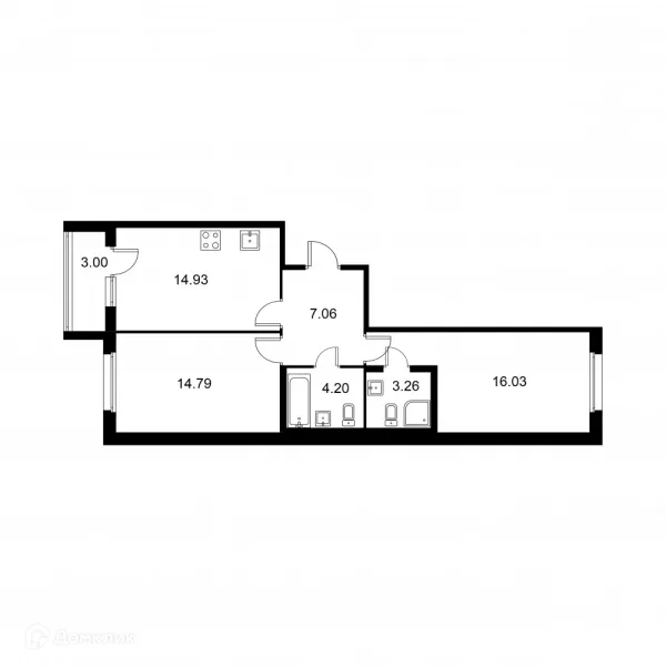 Квартира в ЖК Квартал Заречье