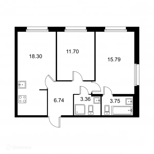 Квартира в ЖК Квартал Заречье