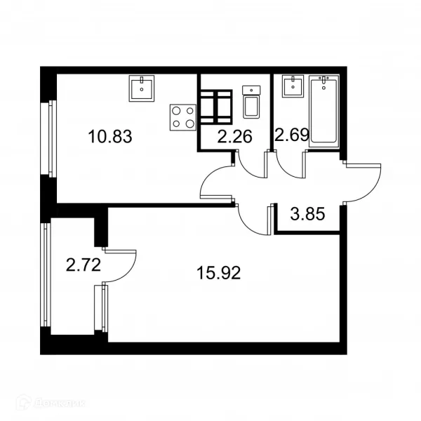 Квартира в ЖК Квартал Заречье
