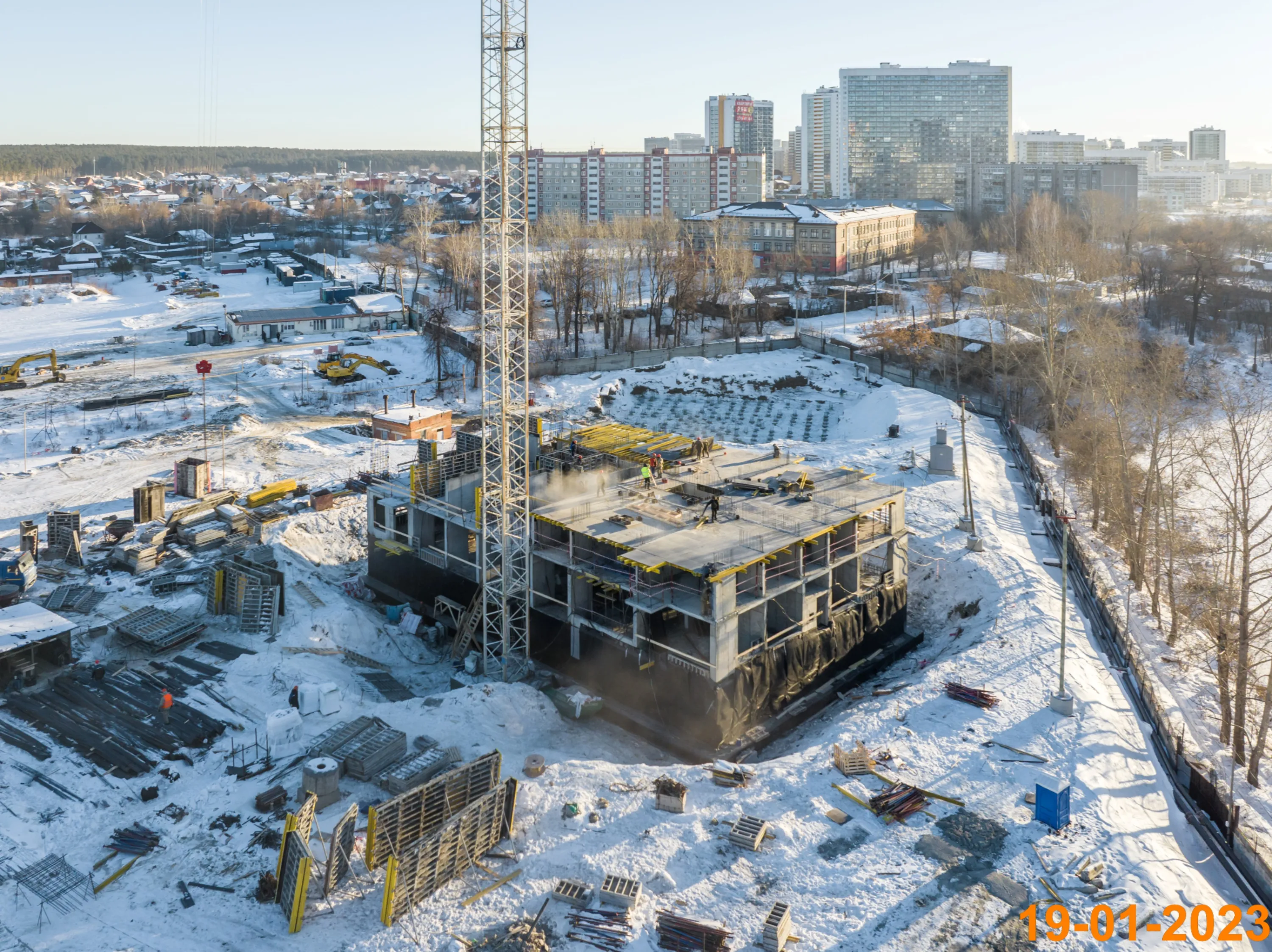 ЖК Утёс ход строительства