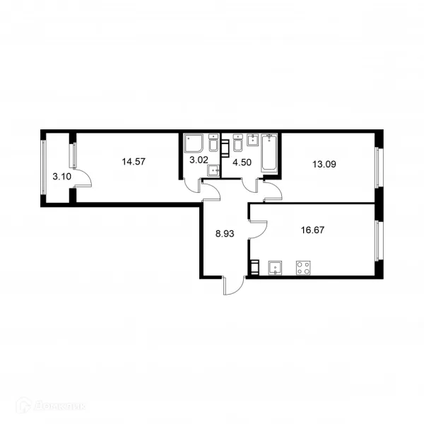 Квартира в ЖК Квартал Заречье