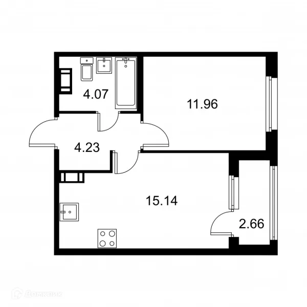 Квартира в ЖК Квартал Заречье