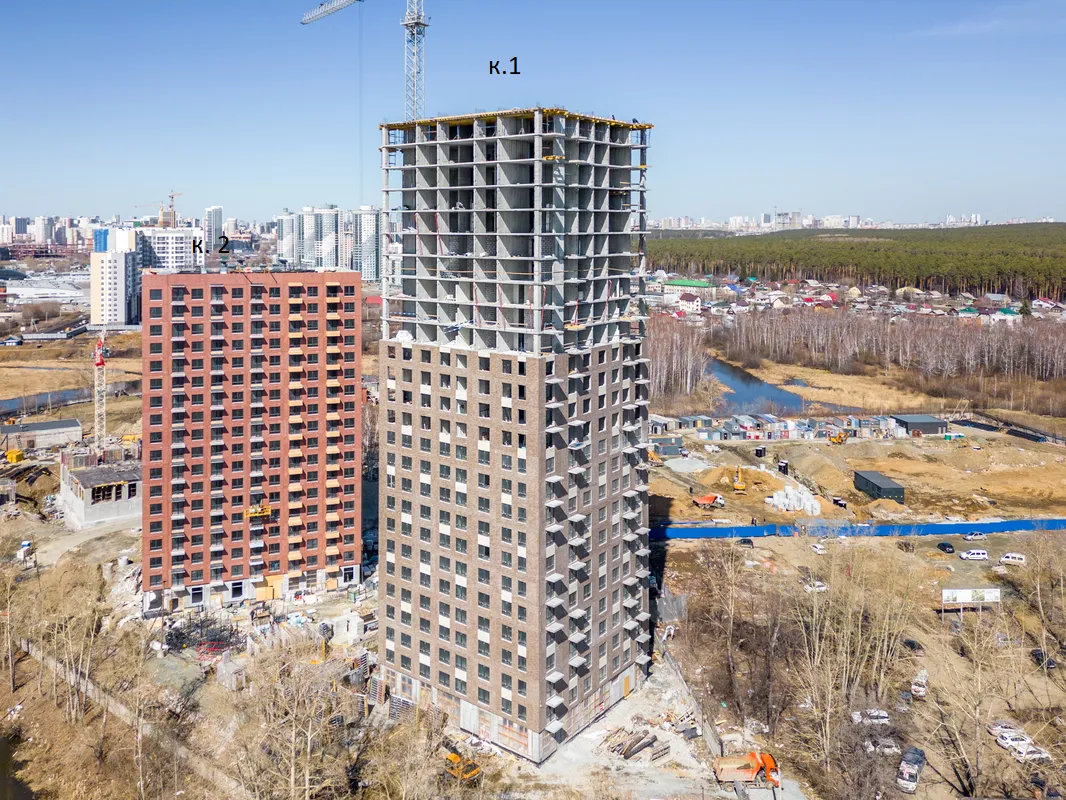 ЖК Утёс ход строительства