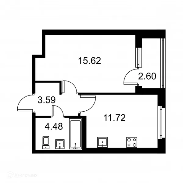 Квартира в ЖК Квартал Заречье