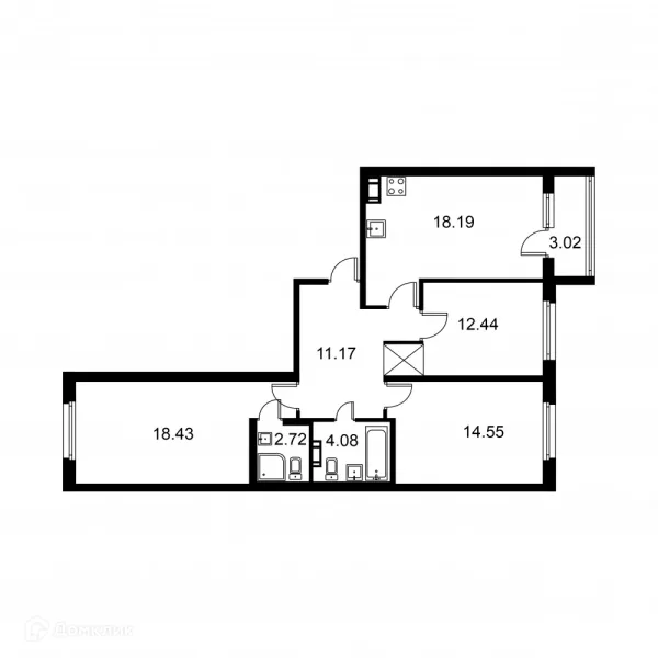 Квартира в ЖК Квартал Заречье
