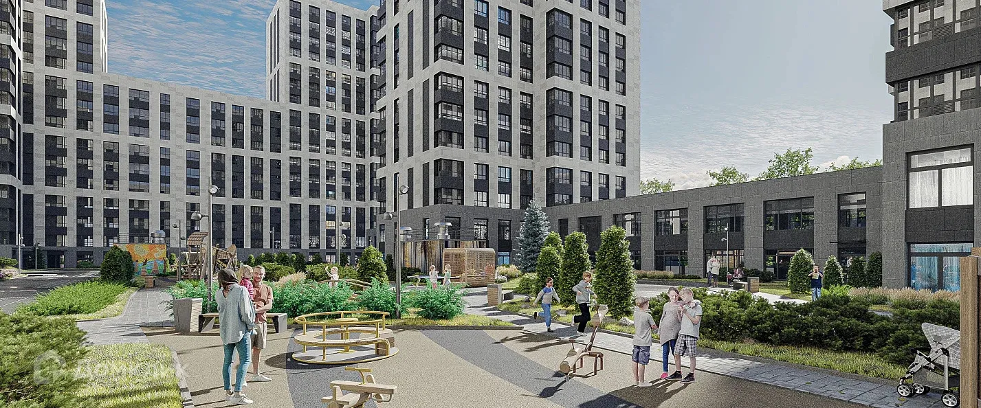 Планировка 1-комнатной квартиры 35.82 м² в ЖК Квартал бизнес-класса Б15, г. Санкт-Петербург — фото 4