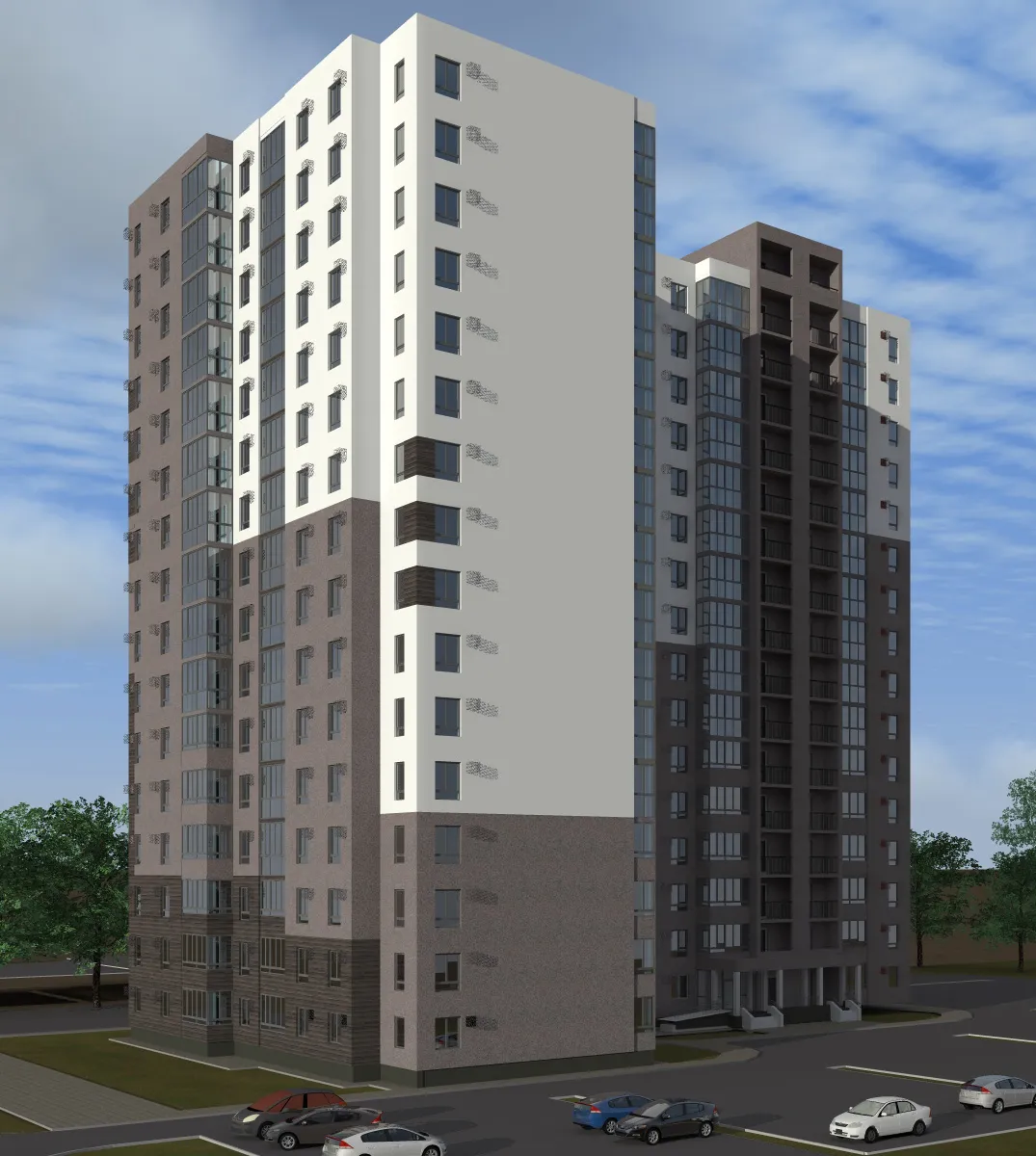 Планировка 2-комнатной квартиры 57.4 м² в ЖК ЖК по улице Гагринская, г. Волгоград — фото 1