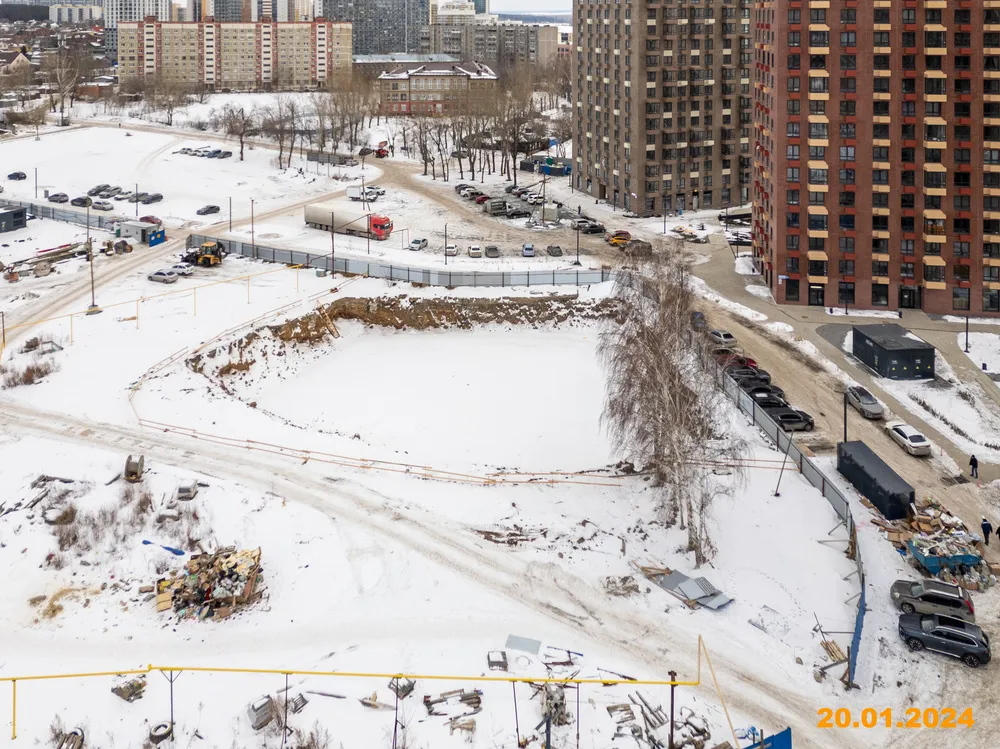 ЖК Утёс ход строительства