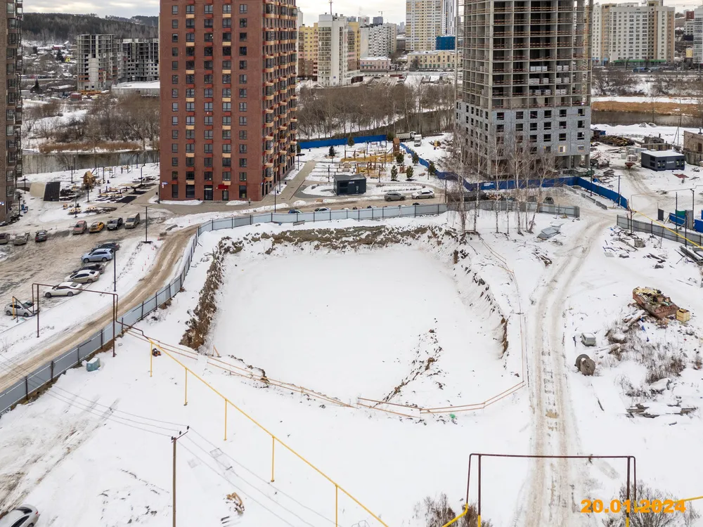 ЖК Утёс ход строительства